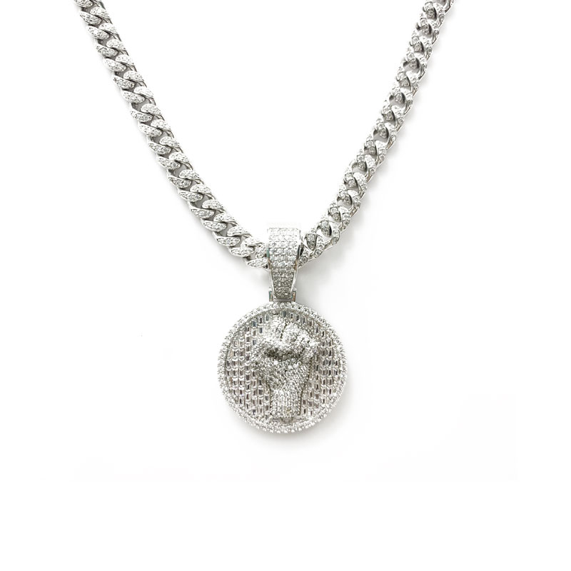 Hip-Hop Fist Pendant