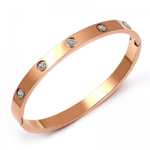 Frisk kold luft titanium stål armbånd